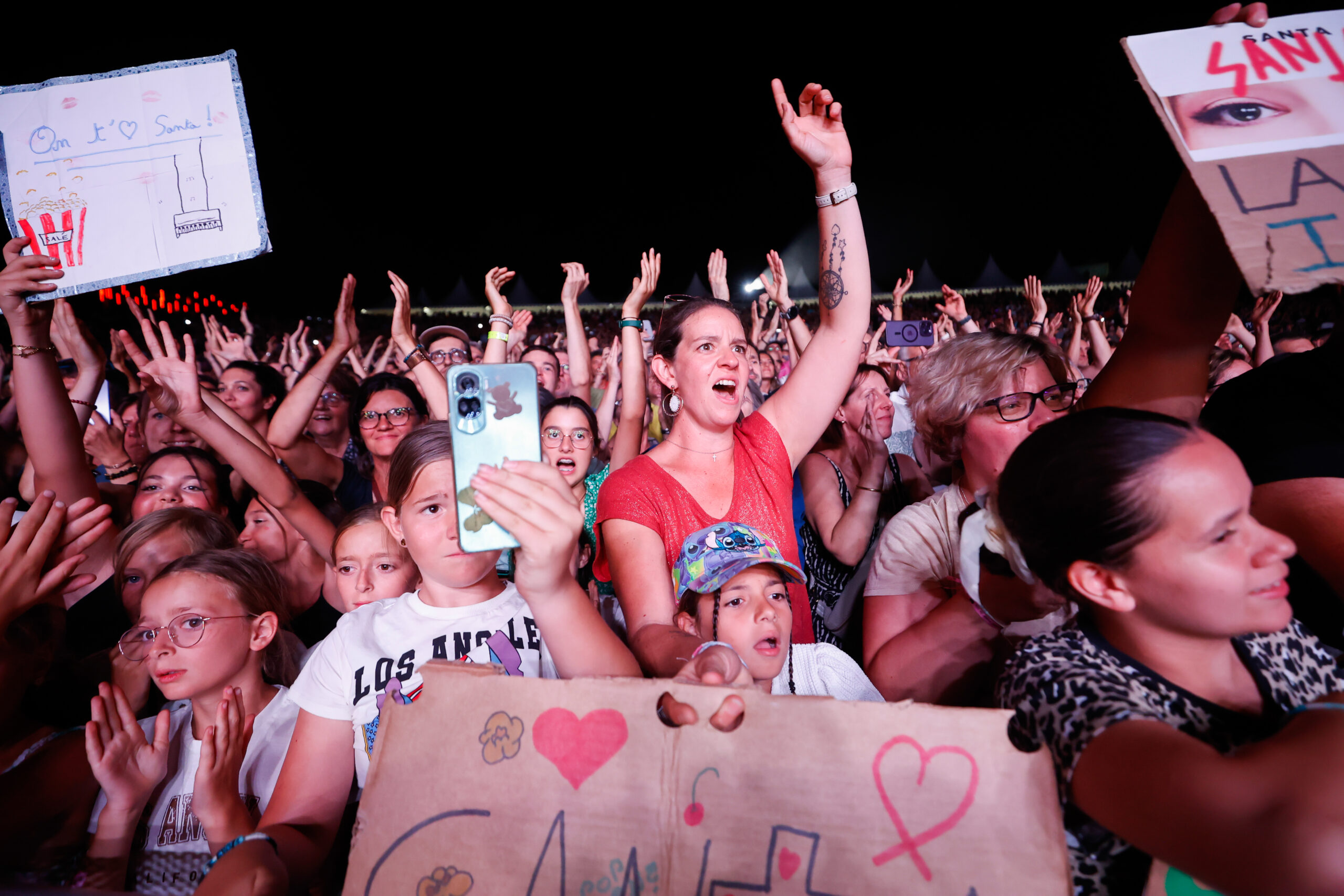 © Mathieu Cugnot / France, Bessenay le 4 juillet 2025. Eh Cherry Festival 2025. Concert de Santa